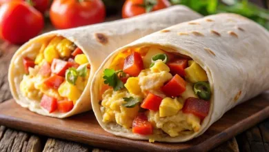 Burrito Matinal Proteico: O Café da Manhã Ideal para Massa Magra e Saciedade