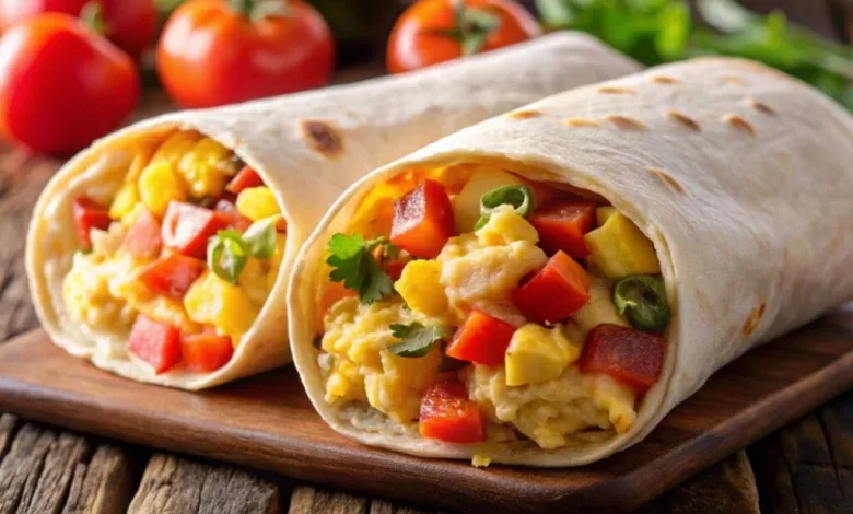 Burrito Matinal Proteico: O Café da Manhã Ideal para Massa Magra e Saciedade