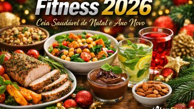 Fitness 2026: Refeição Fitness Completa para a Ceia de Natal e Ano Novo