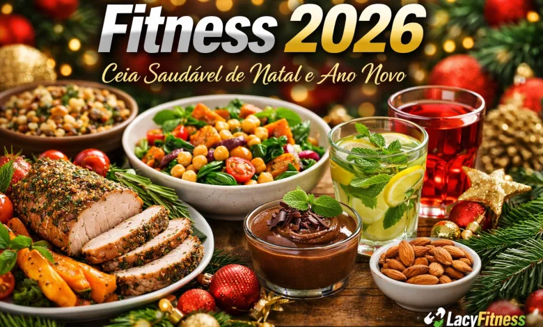 Fitness 2026: Refeição Fitness Completa para a Ceia de Natal e Ano Novo