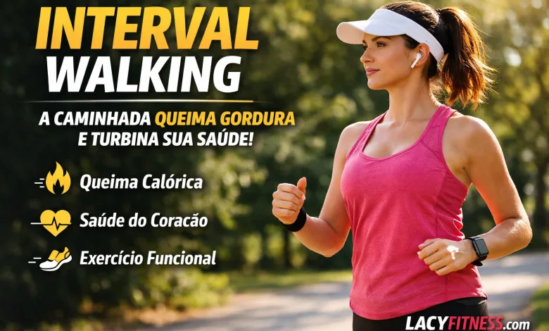 Interval Walking: o método de caminhada que está em alta e acelera o emagrecimento
