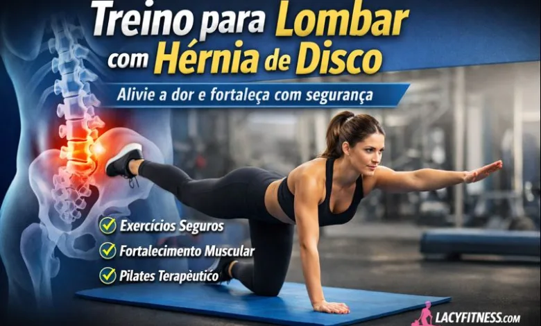 treino lombar hérnia de disco