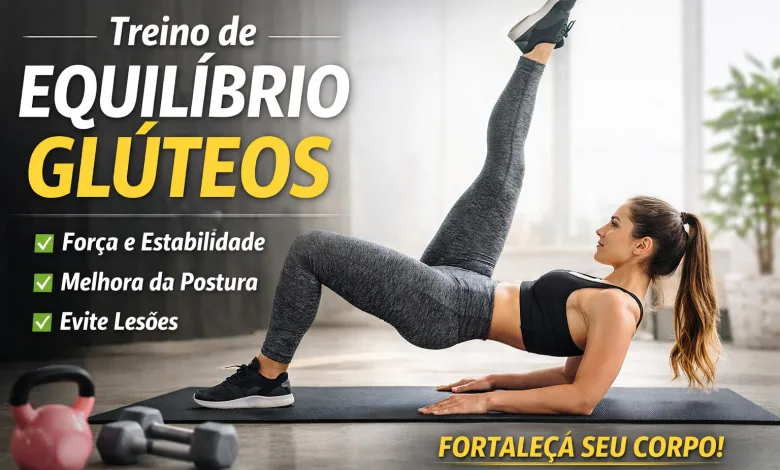Treino de Equilíbrio Glúteos