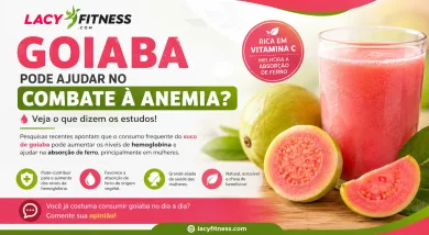 Goiaba pode ajudar no combate à anemia