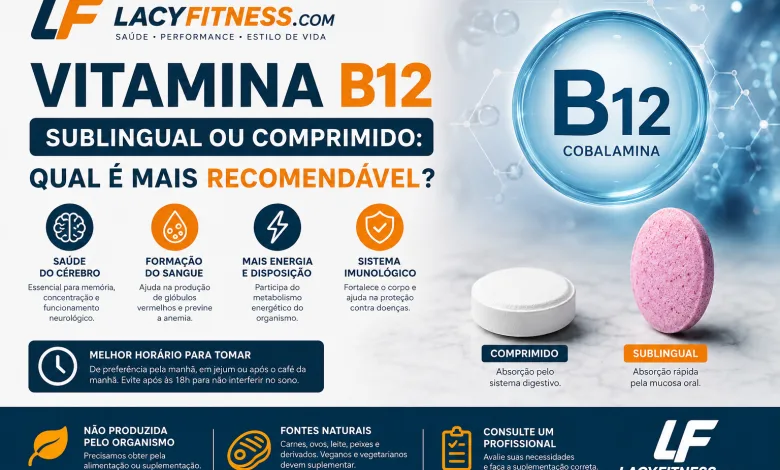 Vitamina B12: Sublingual ou Comprimido? Qual é a Melhor Opção?