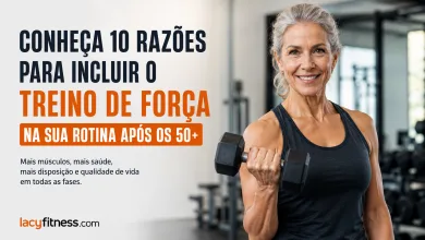 Conheça 10 razões para incluir o treino de força na sua rotina após os 50+, aumentar músculos, proteger os ossos e viver com mais saúde e independência.