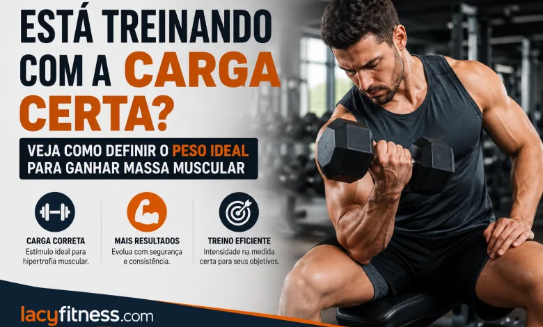 Como Escolher a Carga Ideal para Ganhar Massa Muscular e Maximizar os Resultados na Musculação