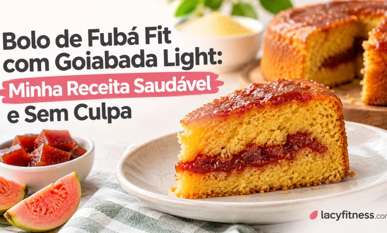 Bolo de Fubá Fit com Goiabada Light: Minha Receita Saudável e Sem Culpa